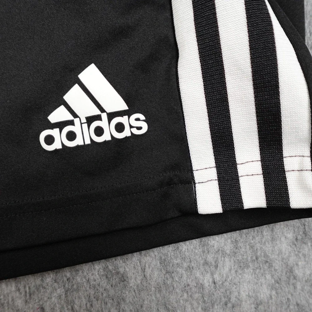Adidas Shorts Men Extra Large Black Primegreen Soccer Athletic Striped GN2157